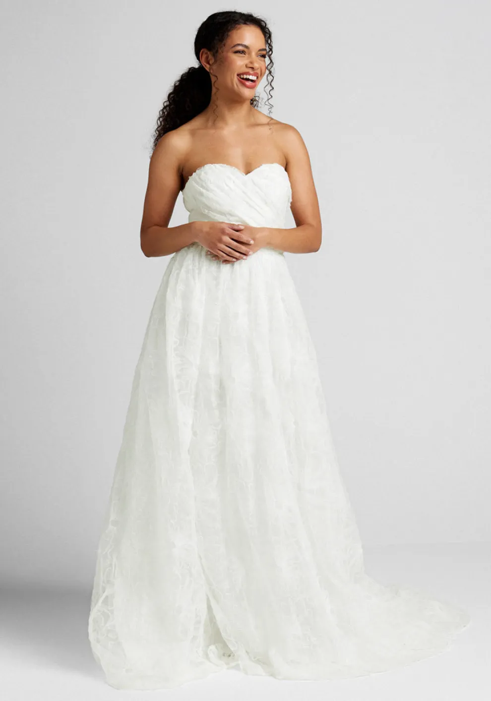 A Wonderful Union Strapless Maxi Dress