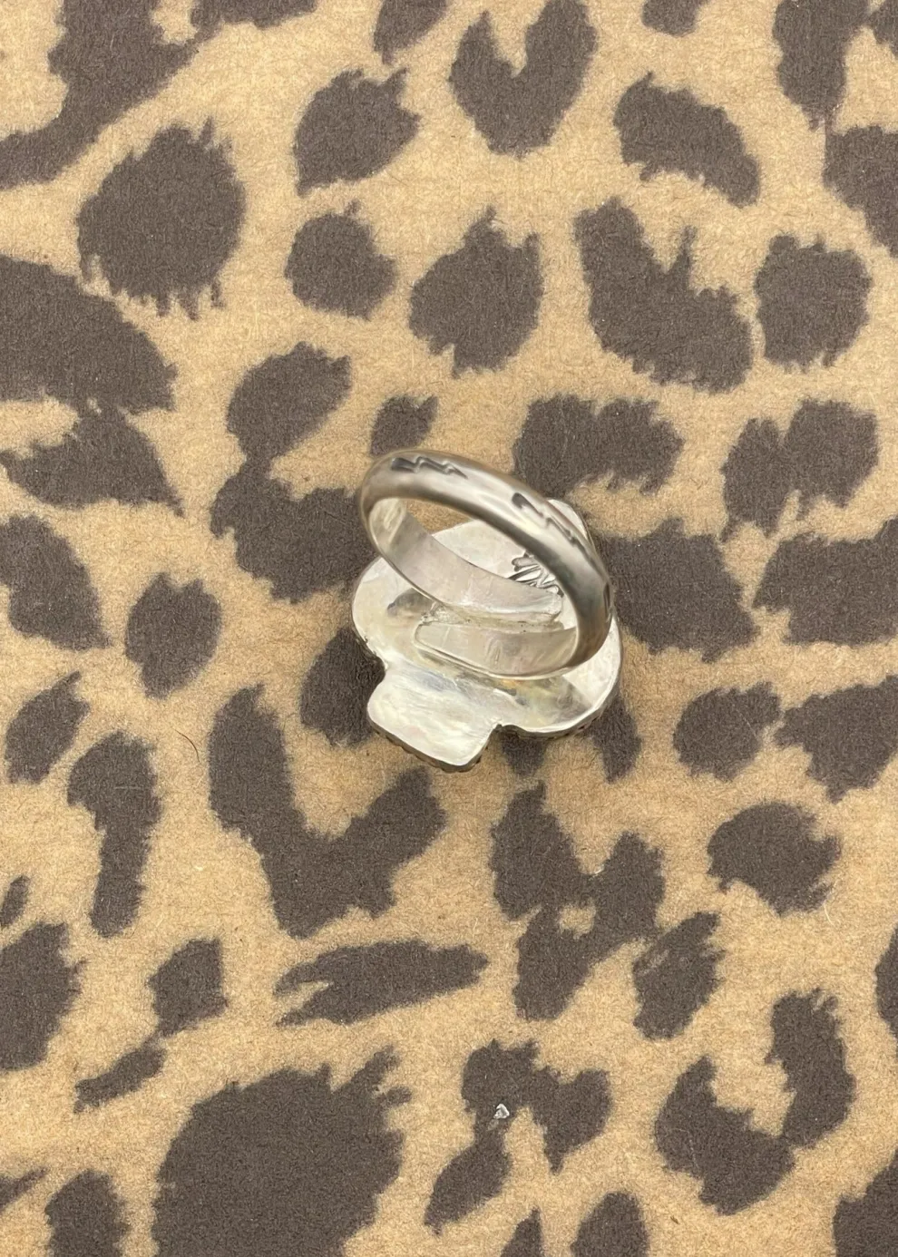 Ace of Spades Black Onyx Ring