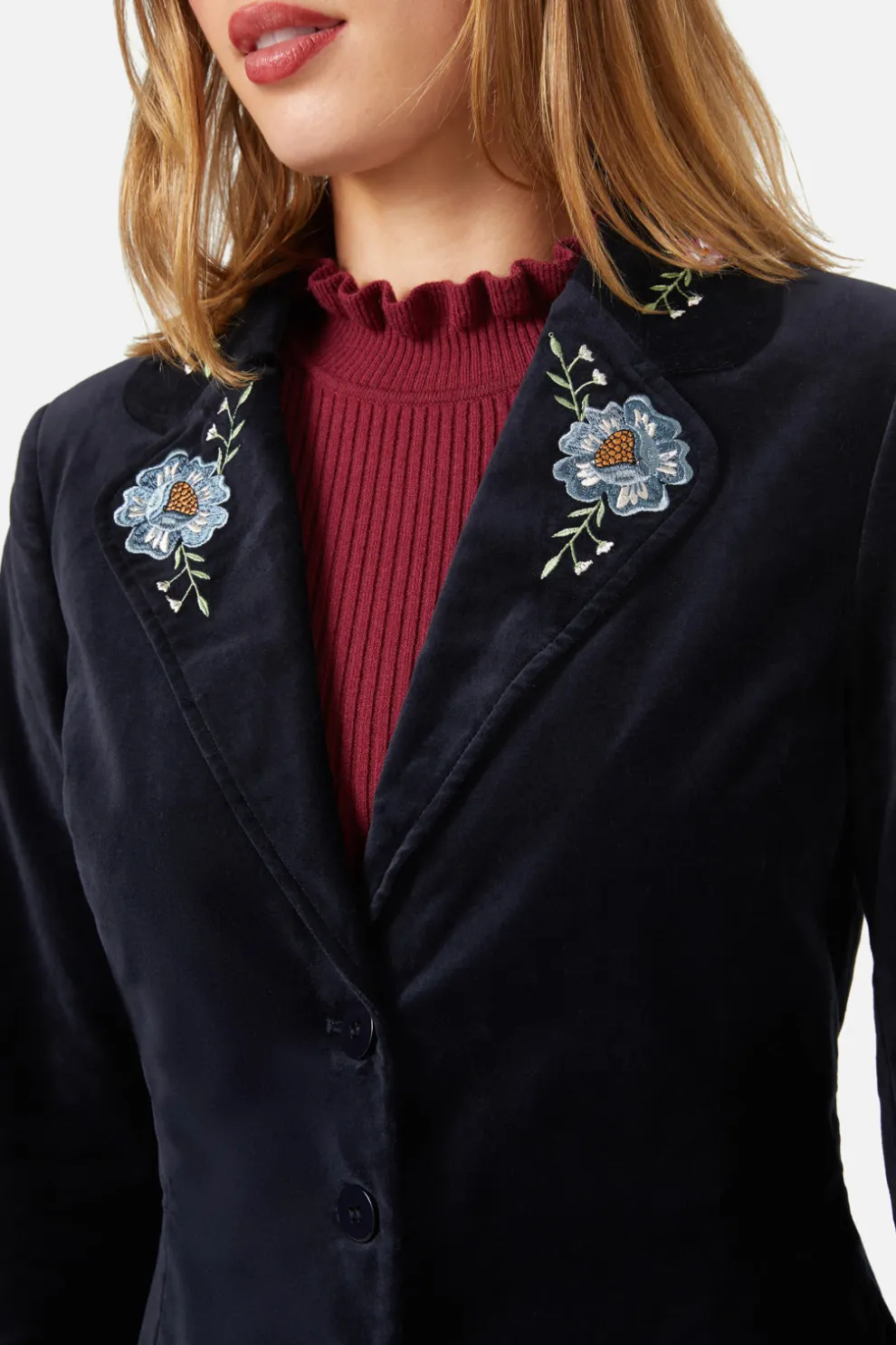 Agnes Velvet Blazer