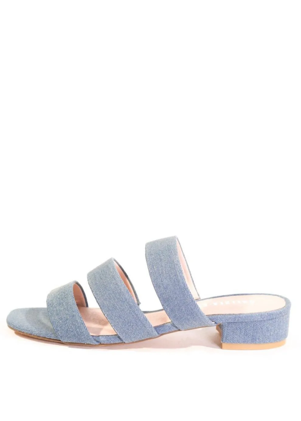 April Denim Sandal Mules