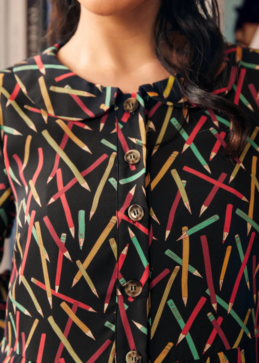 Autumn Vintage Vibes Dress