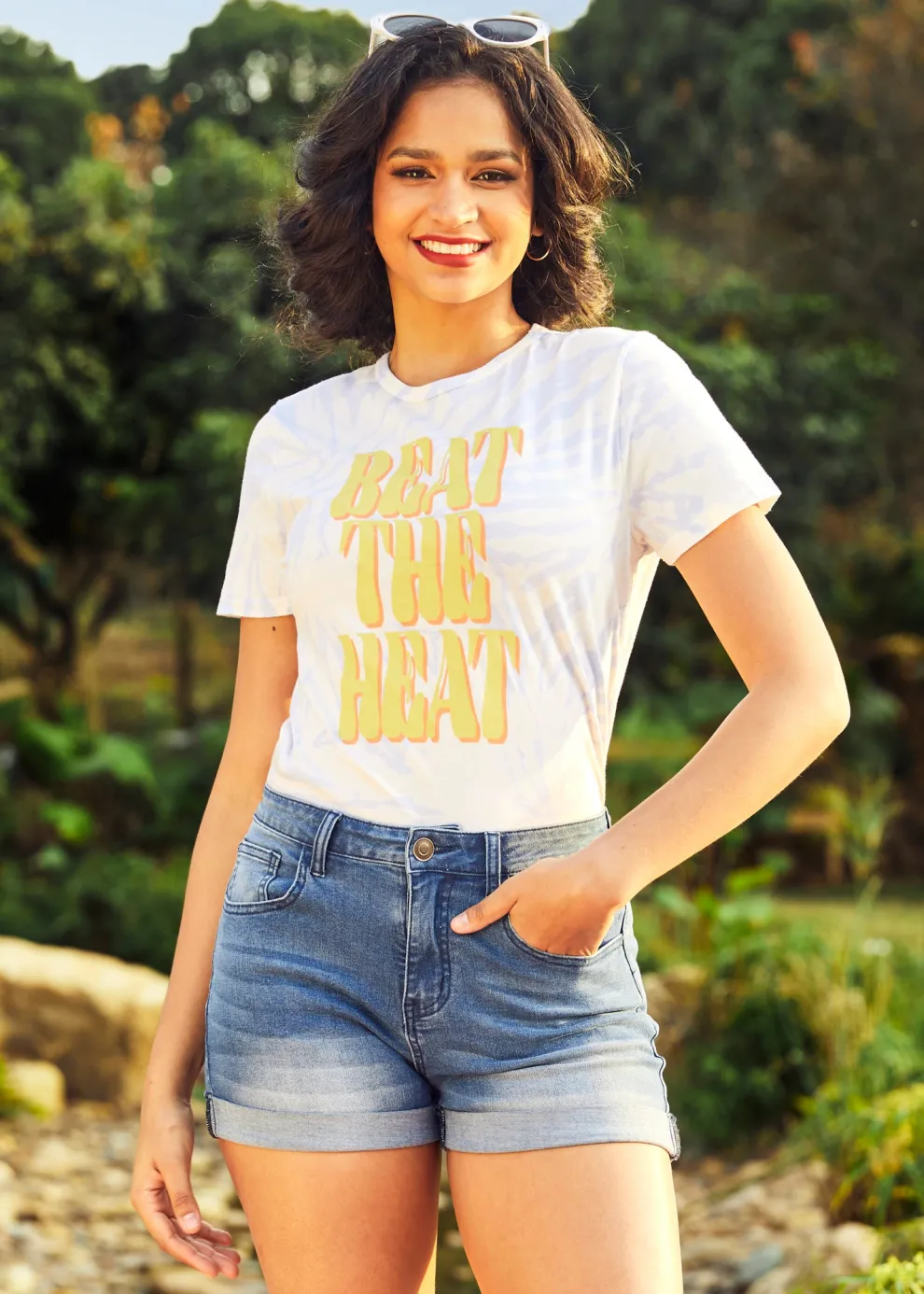 Beat The Heat Graphic Tee