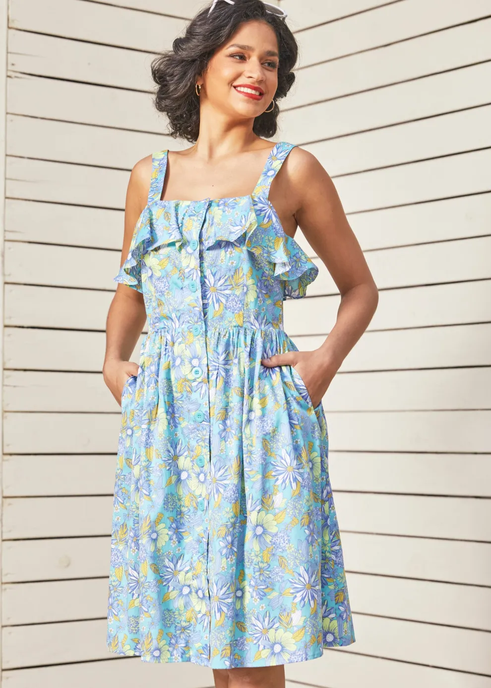 Beckoning The Berkshires Fit and Flare Dress