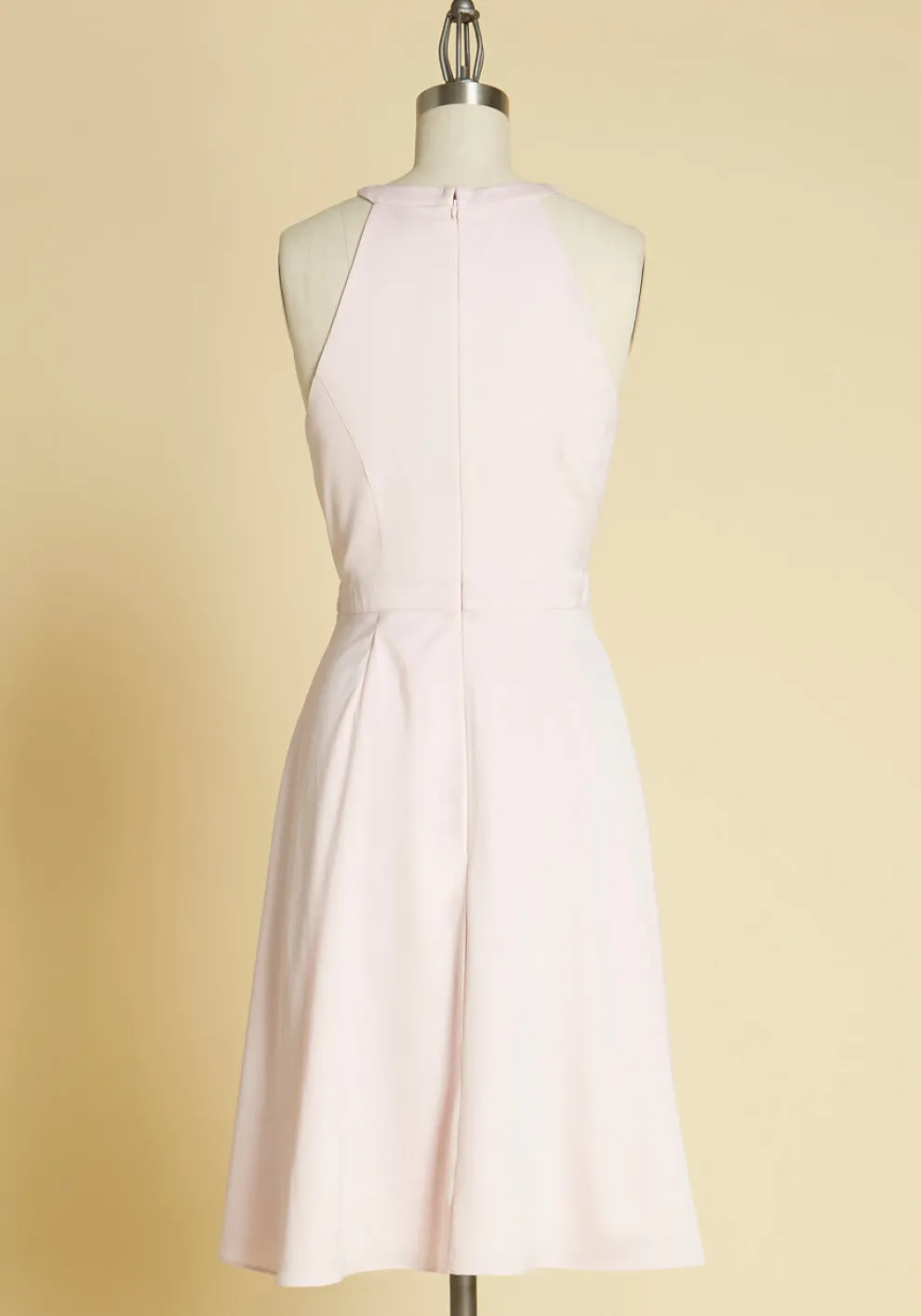 Best of Luxe Satin Halter Dress