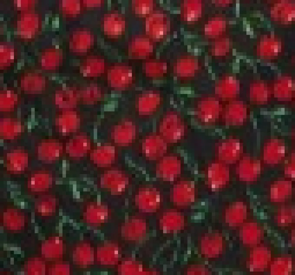 Black & Red Cherry Dress