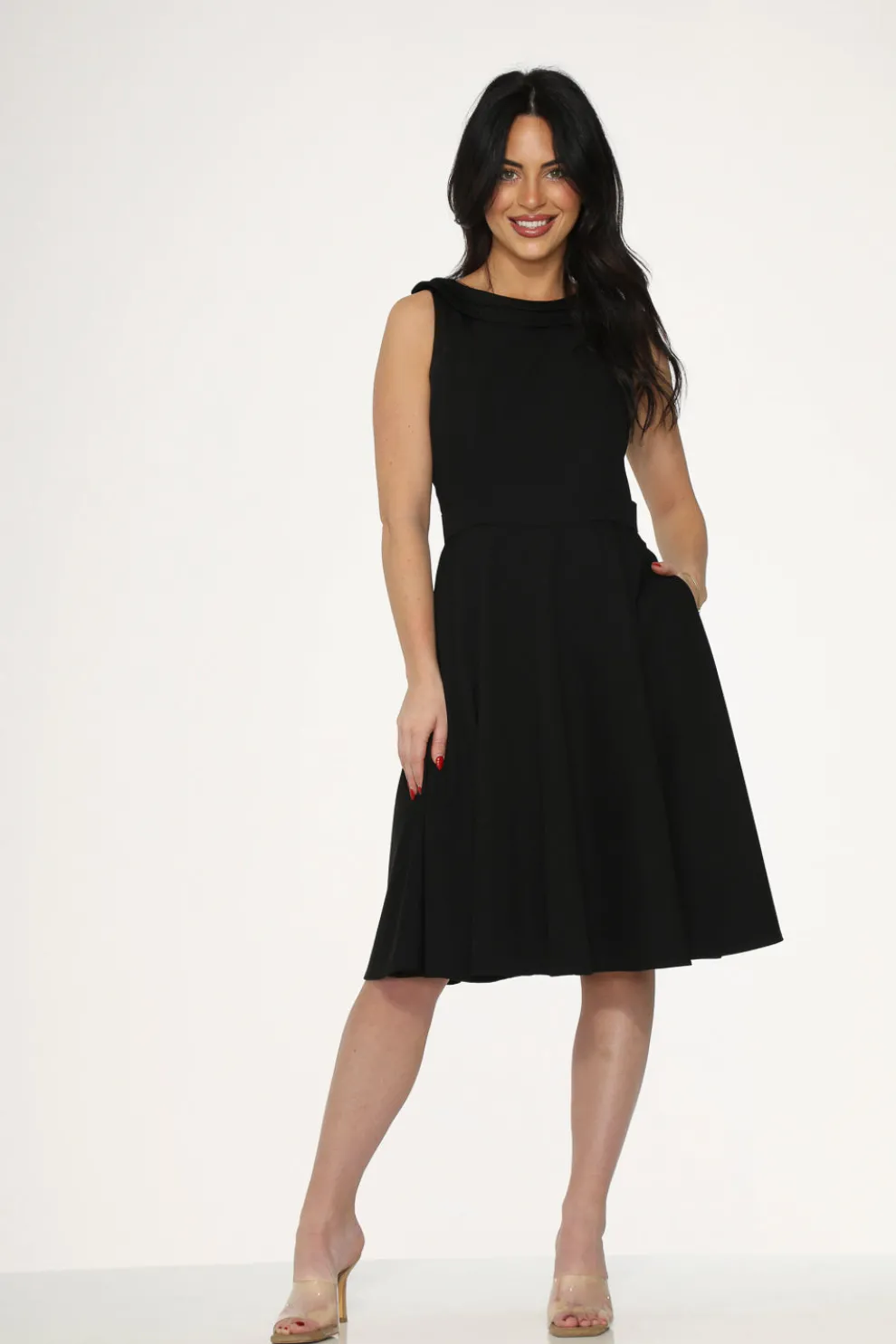 Black Swing Dress