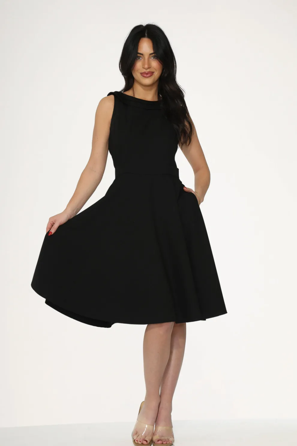 Black Swing Dress