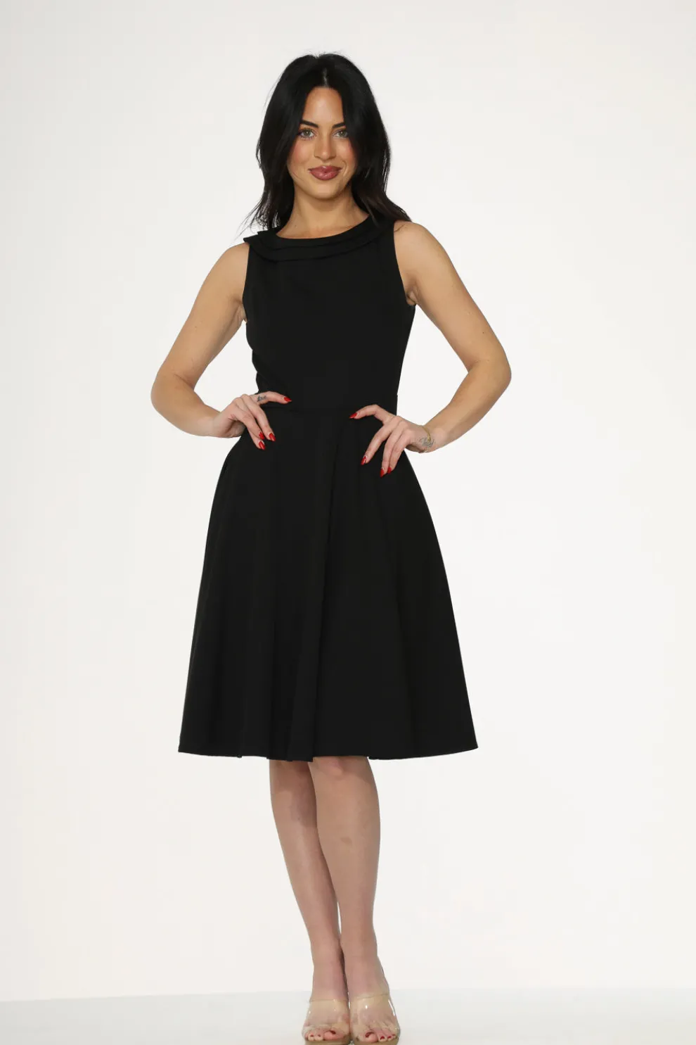 Black Swing Dress