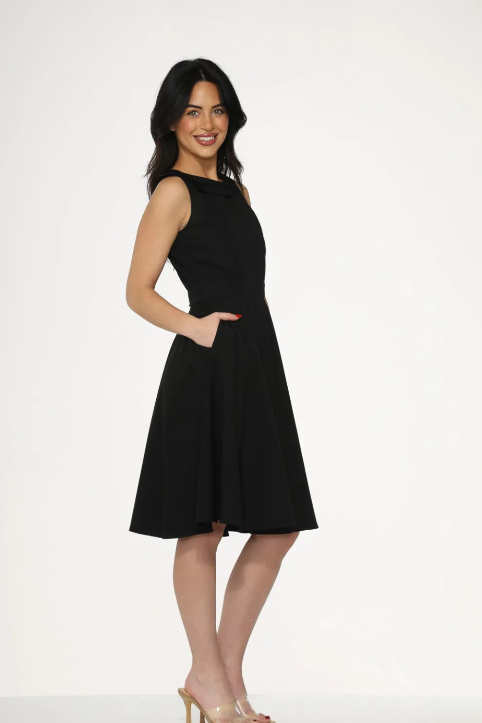 Black Swing Dress