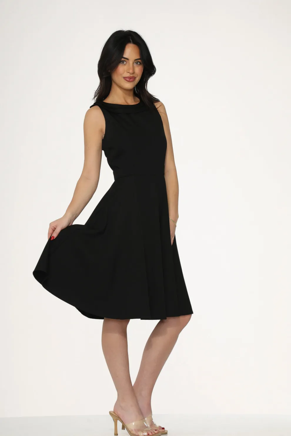 Black Swing Dress