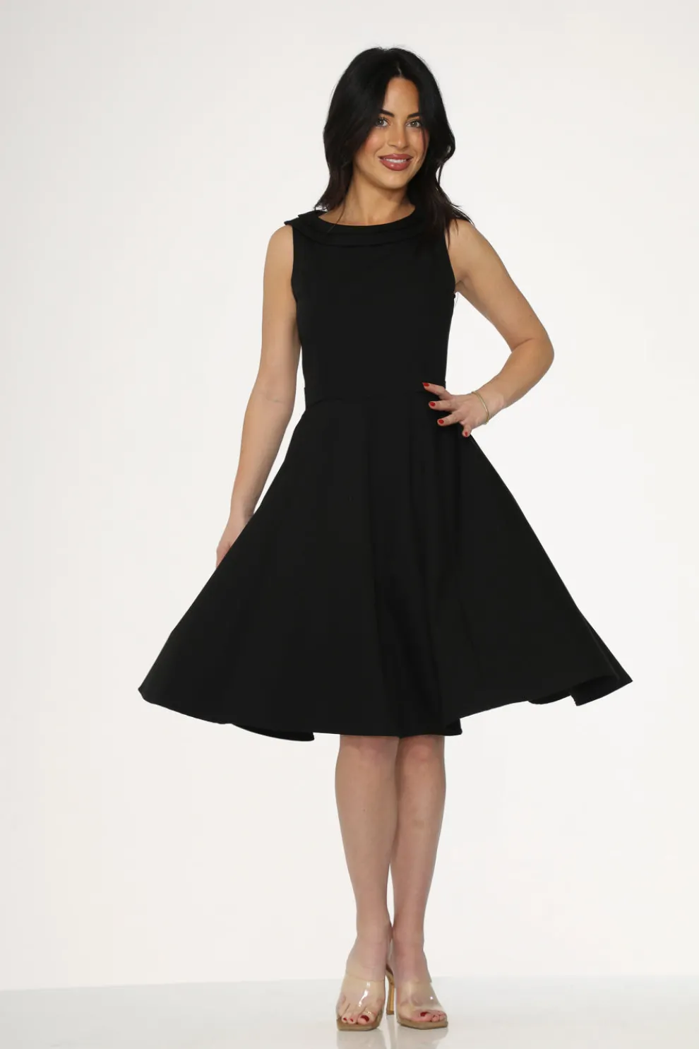Black Swing Dress
