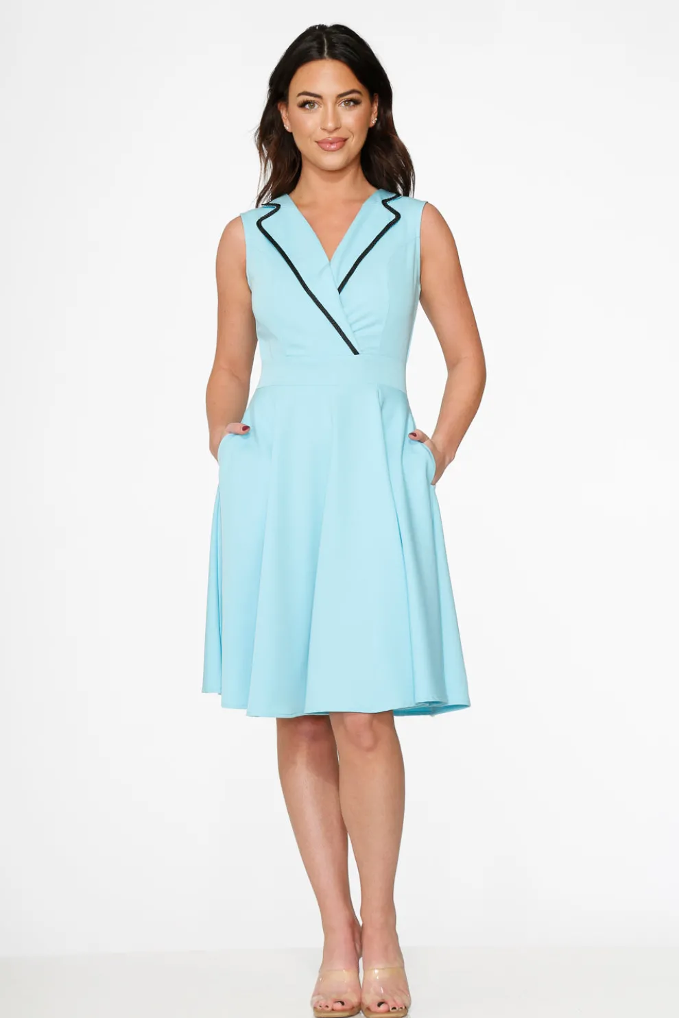 Blue Jenny Swing Dress