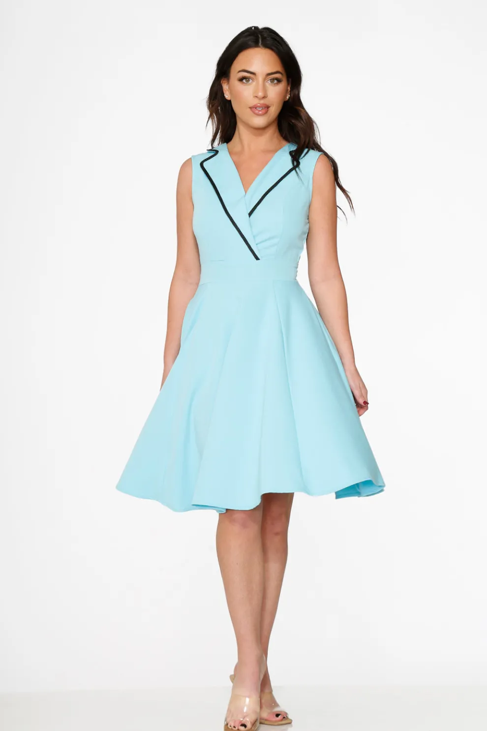 Blue Jenny Swing Dress