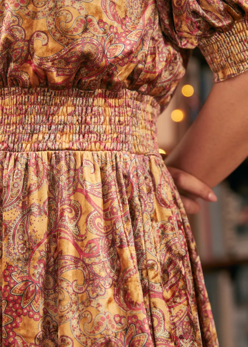 Bohemian Rhapsody Balloon Sleeve Dress