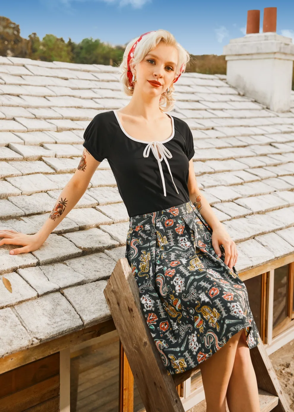 Bowtiful Moments Top