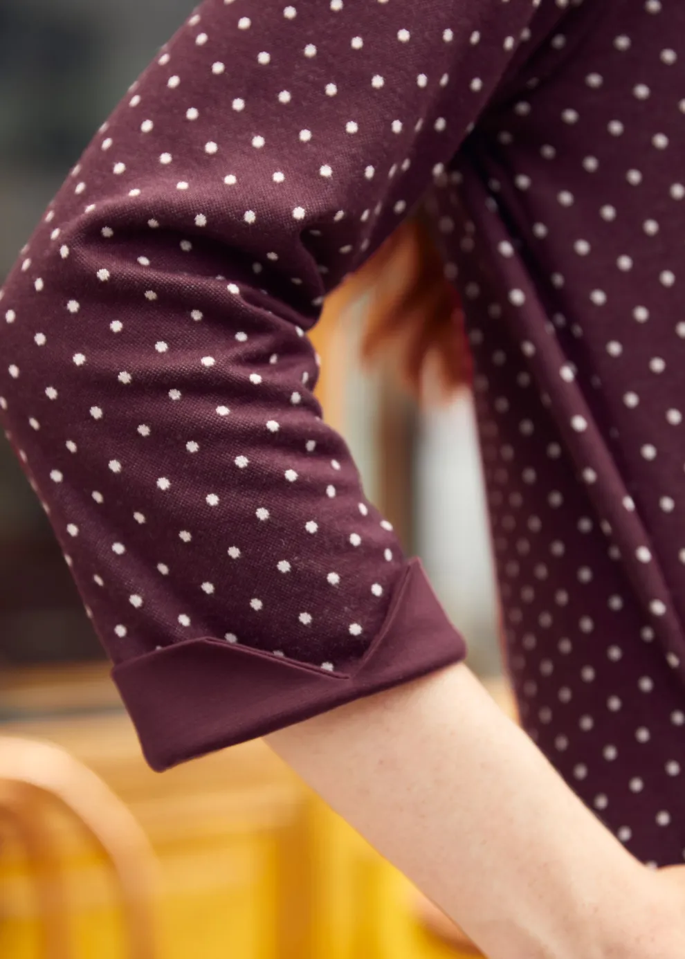 Burn After Reading Collared Shift Dress