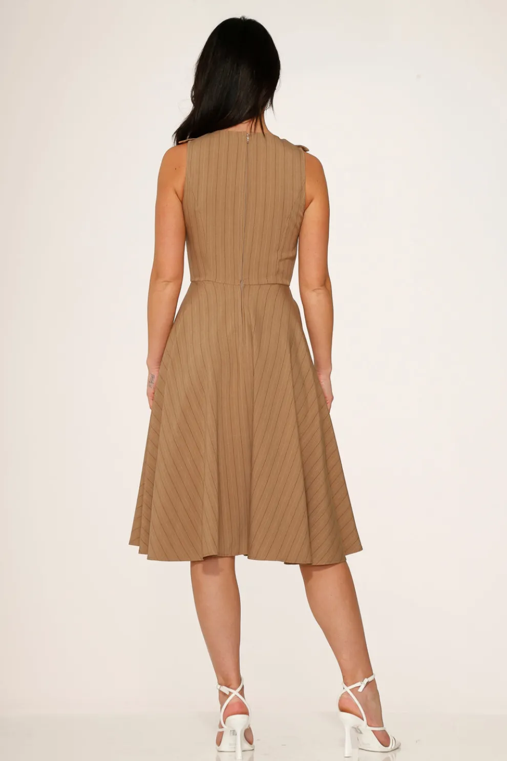 Camel Swing Dress