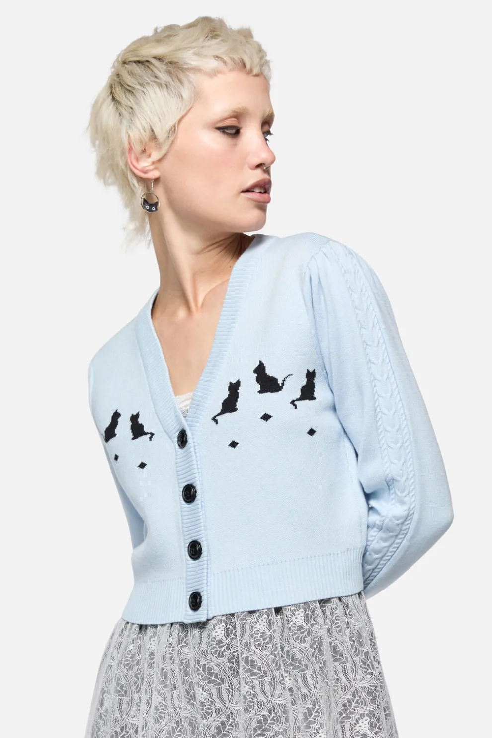 Catkins Cableknit Cardi