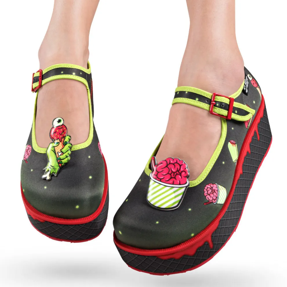 Chocolaticas® Brain Freeze Women's Mary Jane Platform