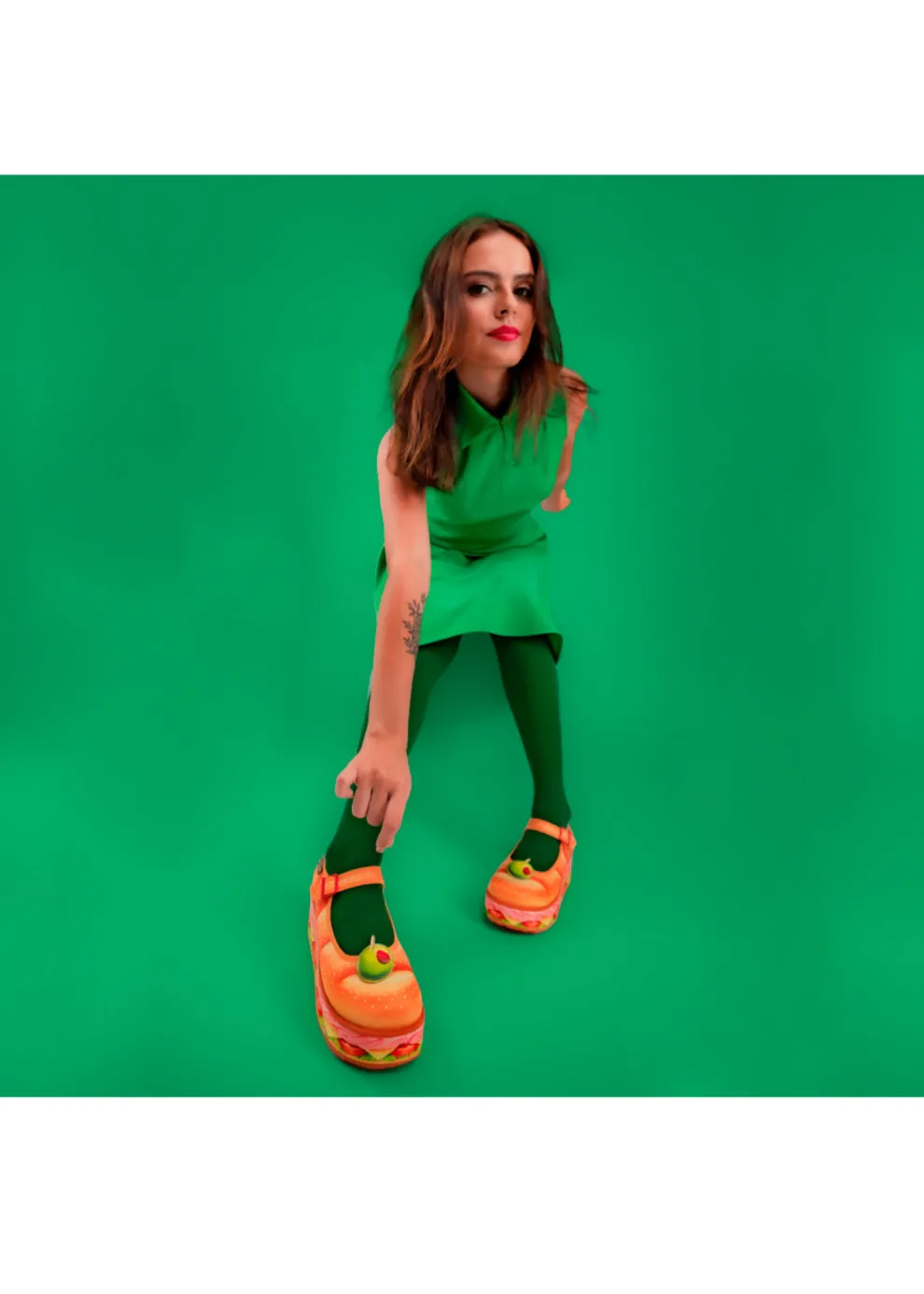 Chocolaticas® Footlong Women's Mary Jane Platform