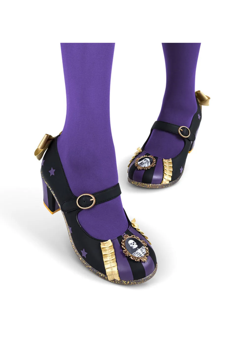 Chocolaticas® Mid Heels Magic Mirror Women's Mary Jane Pump