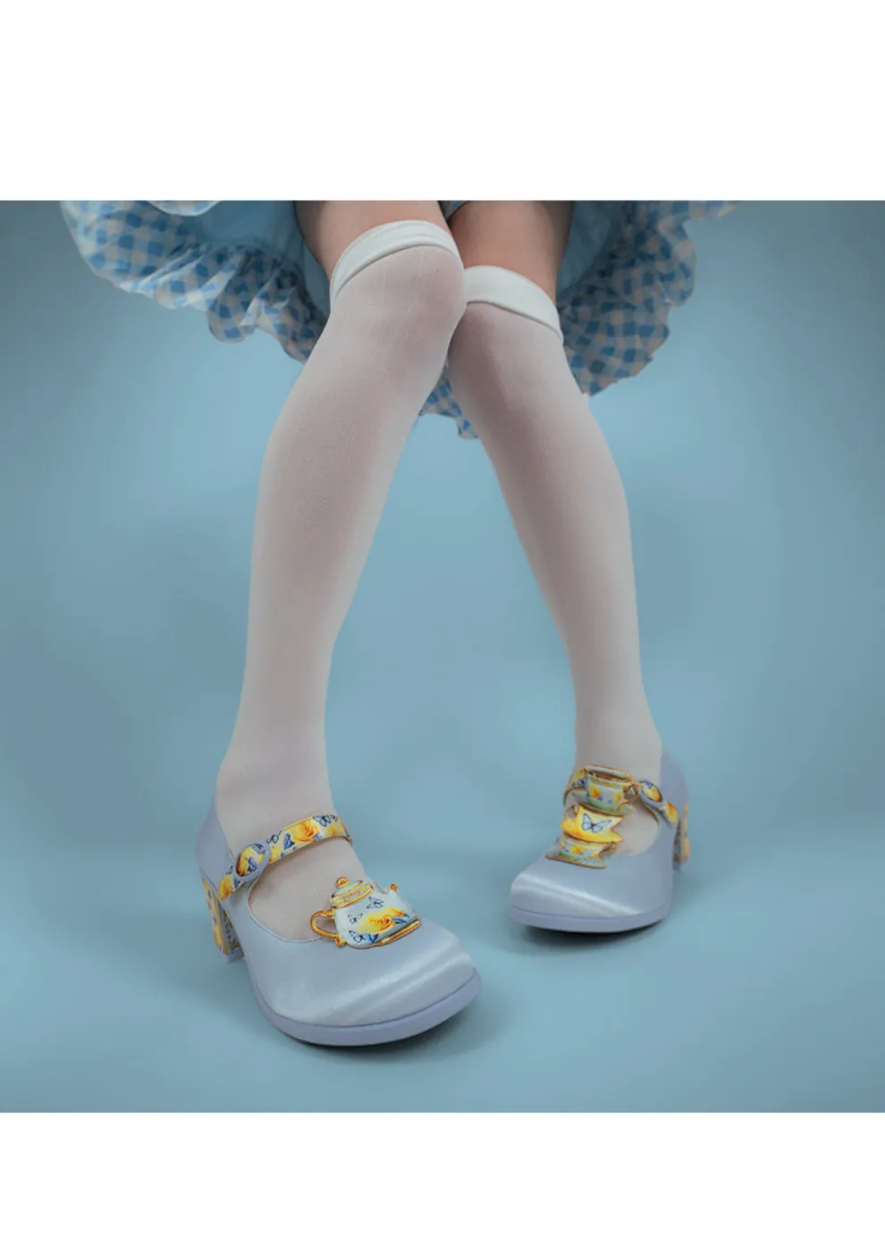 Chocolaticas® Mid Heels Tea Party Women's Mary Jane Pump