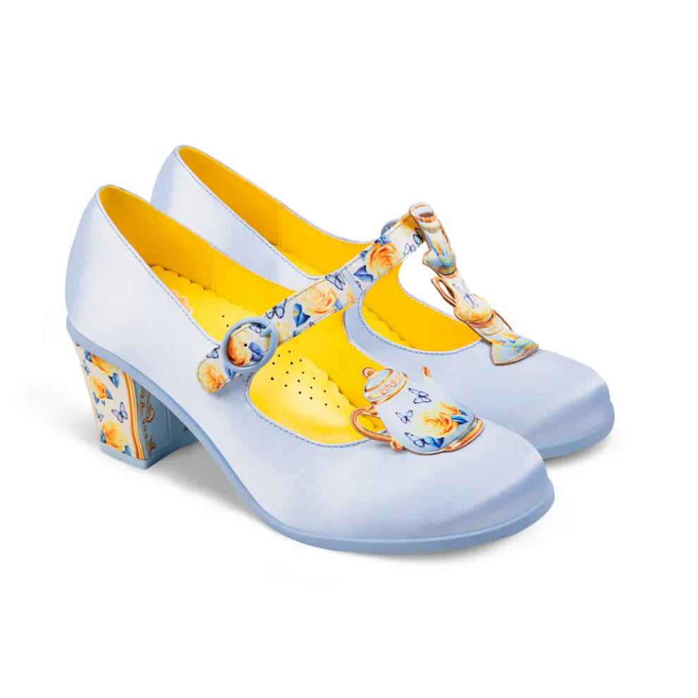 Chocolaticas® Mid Heels Tea Party Women's Mary Jane Pump