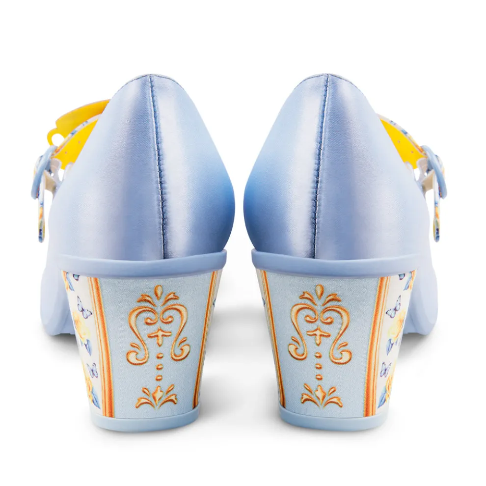 Chocolaticas® Mid Heels Tea Party Women's Mary Jane Pump