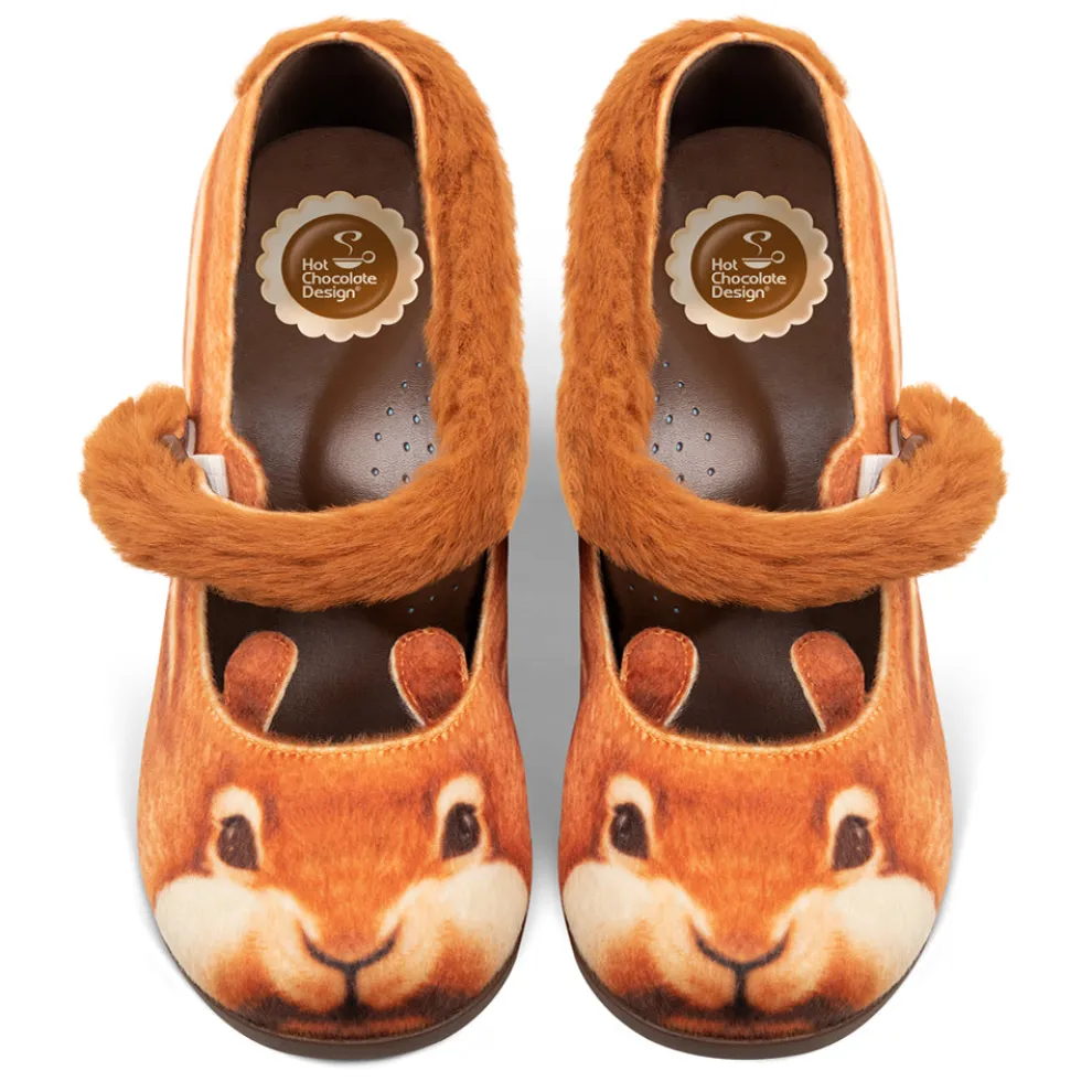 Chocolaticas® Mid Heels Nutty Cheeks Women's Mary Jane Pump