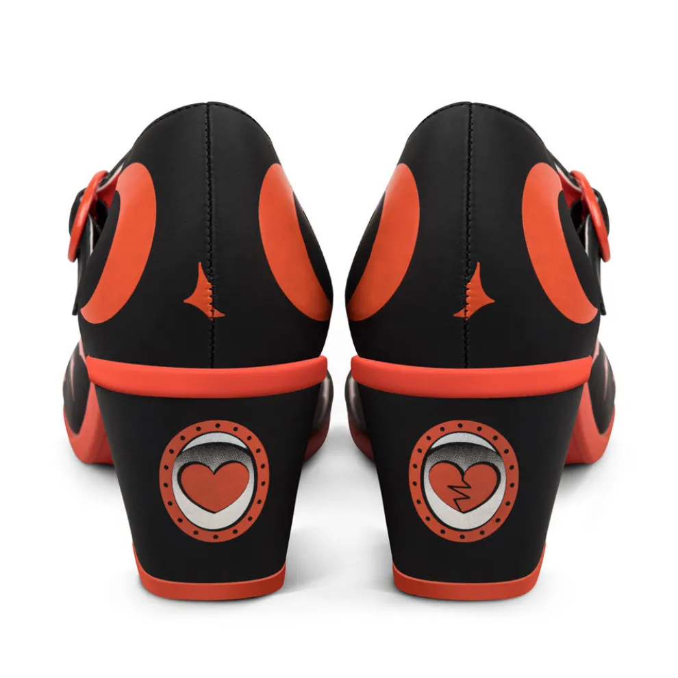 Chocolaticas® Mid Heels Scorpio Women's Mary Jane Pump