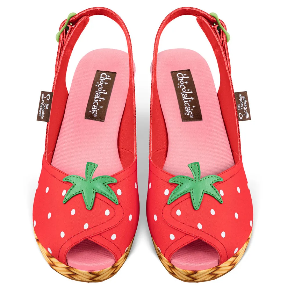 Chocolaticas® Strawbella Women's Sandal