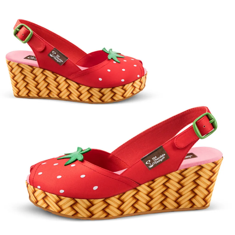 Chocolaticas® Strawbella Women's Sandal
