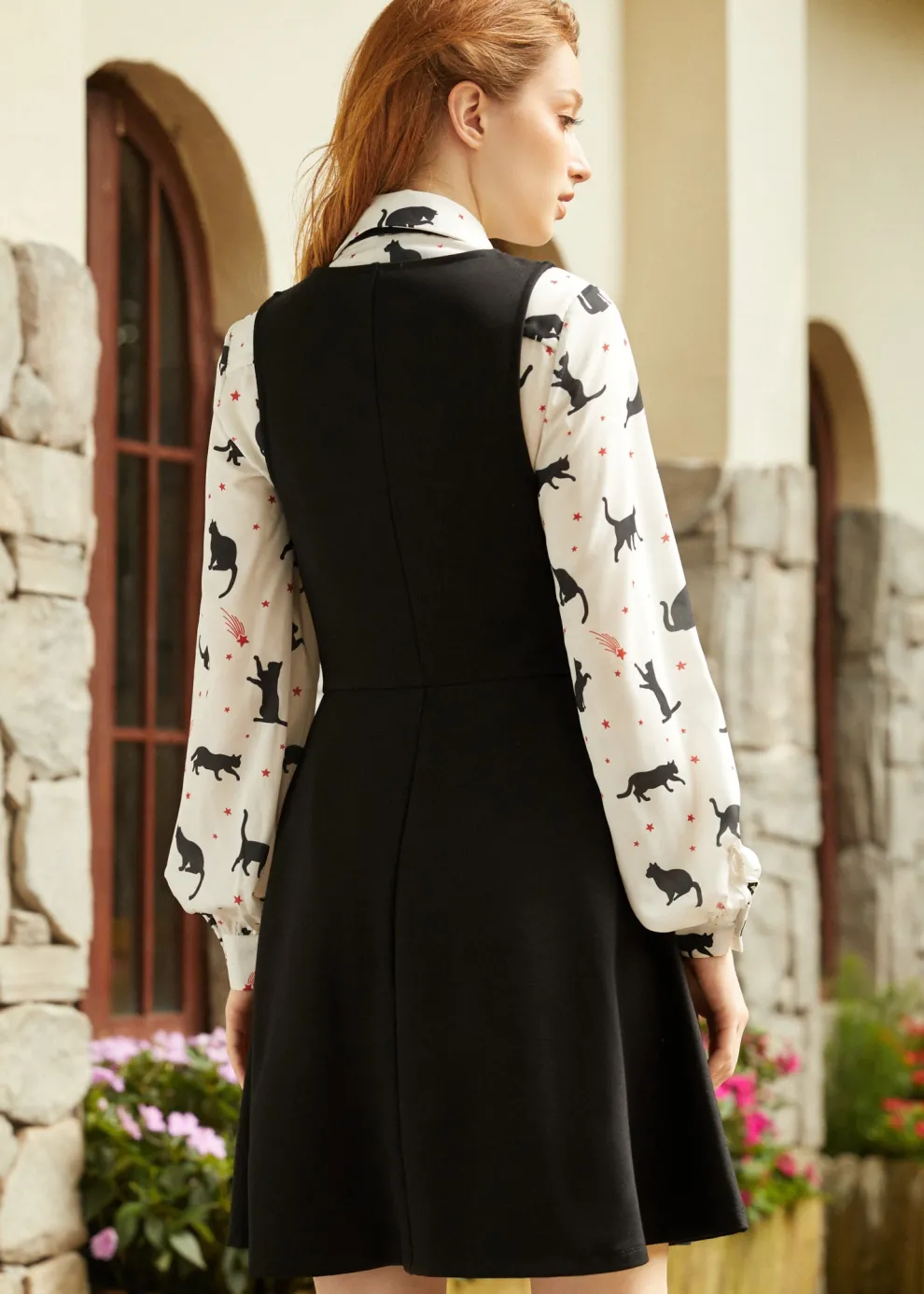 Classically Charming Fit & Flare Dress