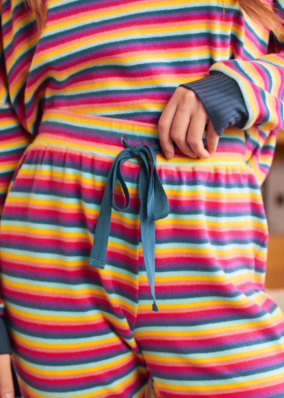 Colorburst Cozy Straight-Leg Pants