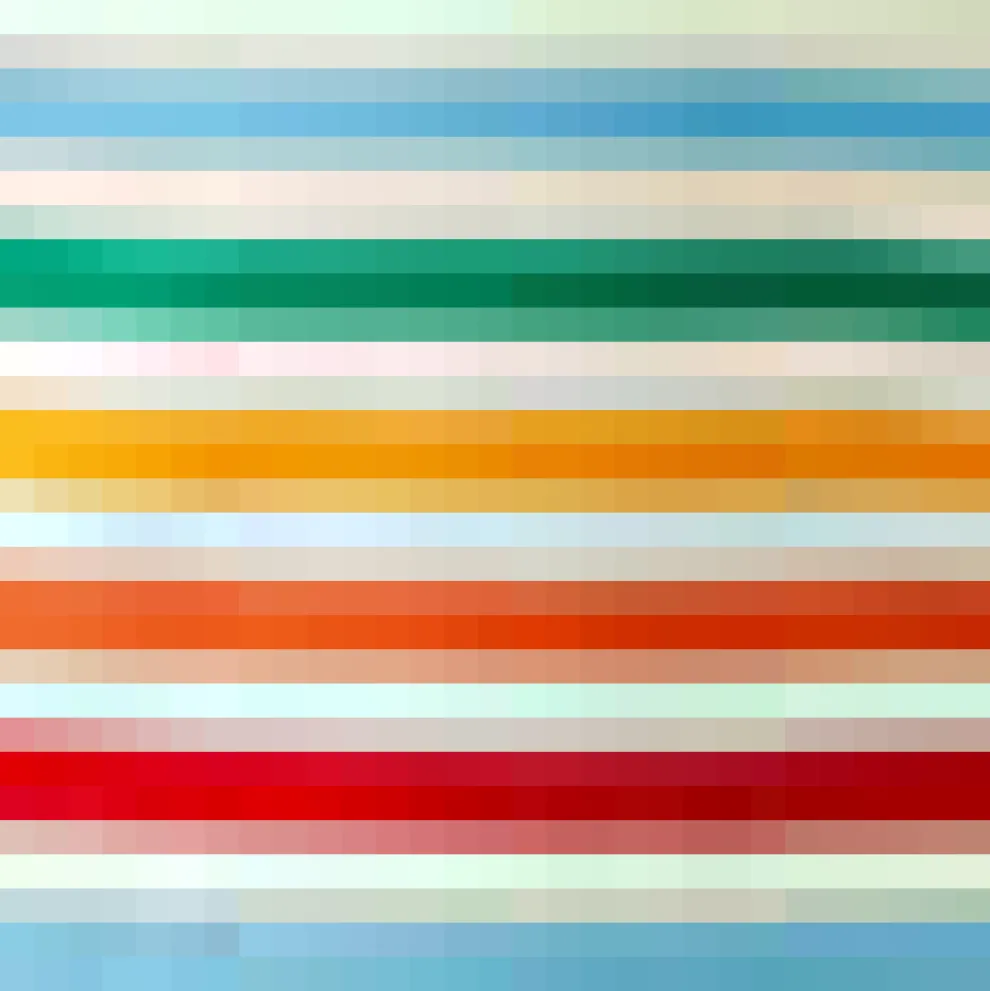 Colorful Commute Top