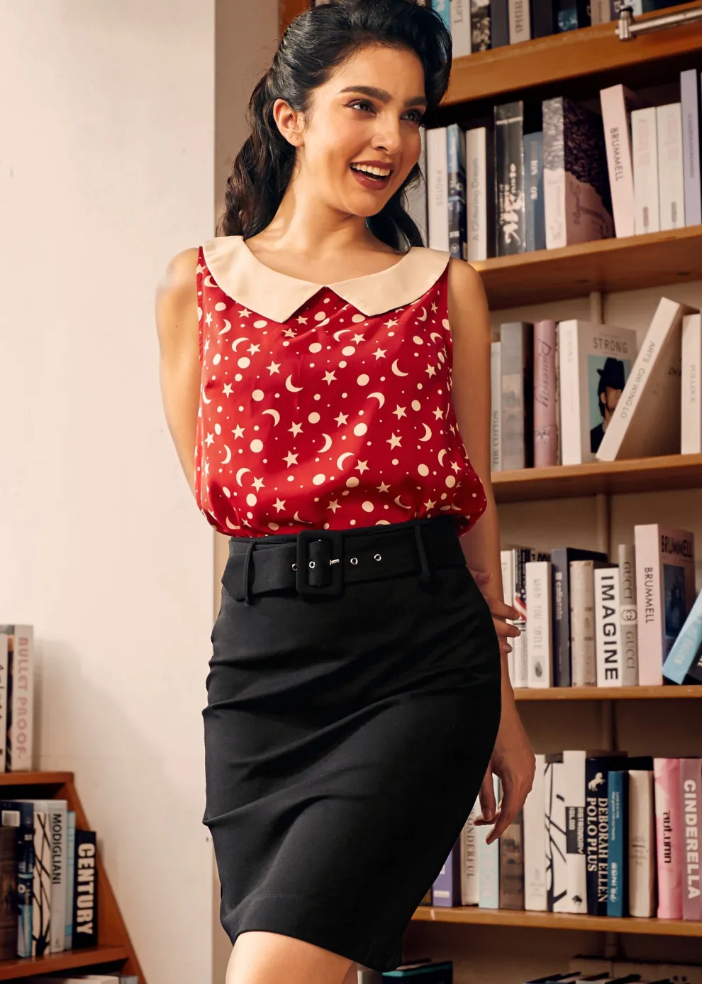 Cozy by the Fireside Pencil Skirt