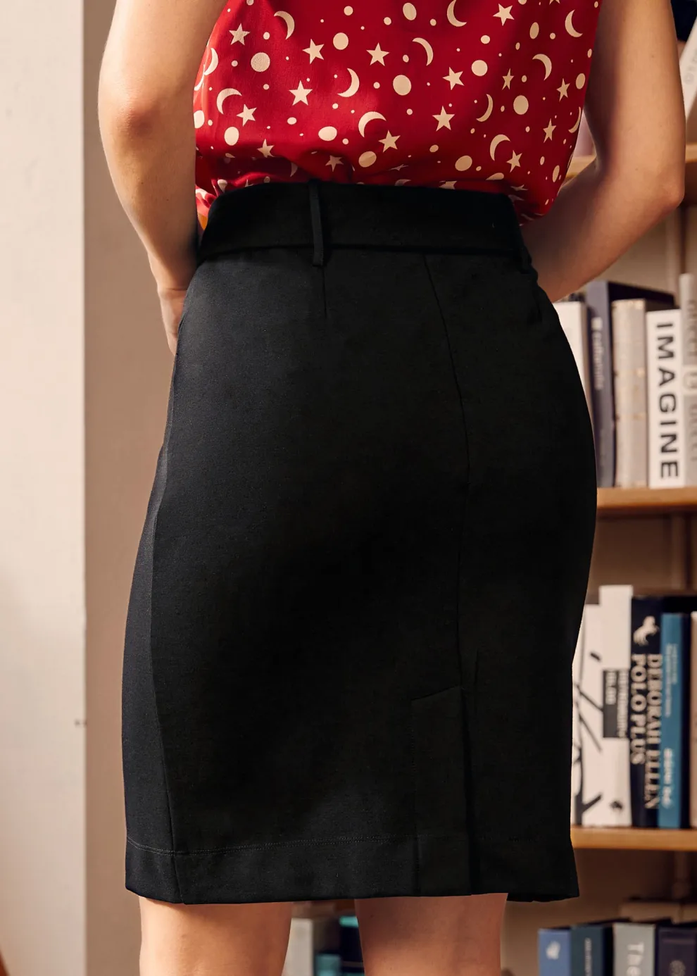 Cozy by the Fireside Pencil Skirt