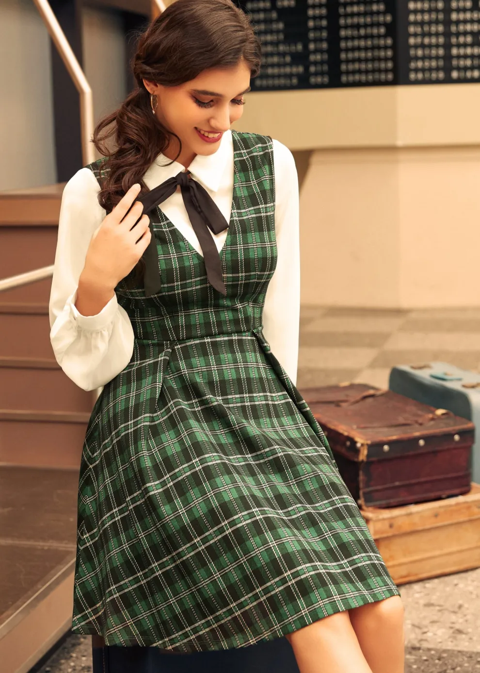 Cute as a Nutmeg Fit & Flare Dress