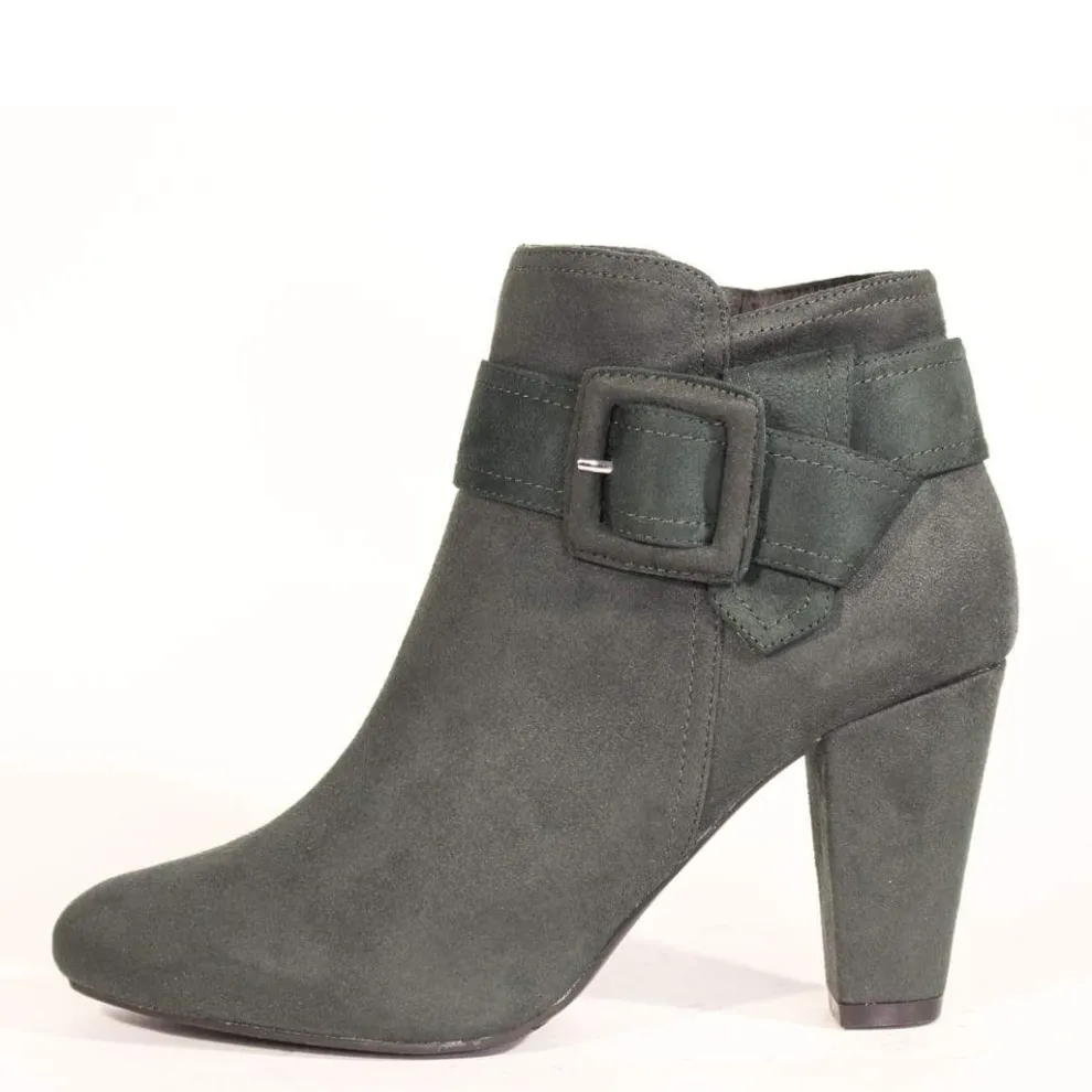 Debbie Suede Booties