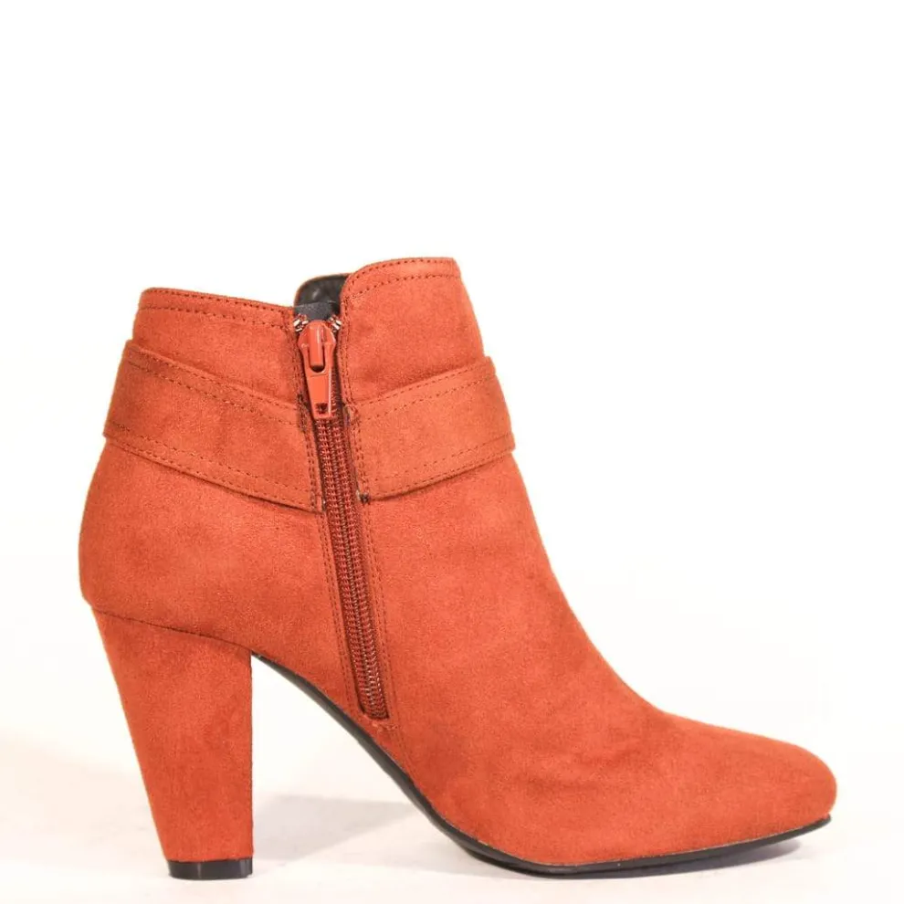 Debbie Suede Booties