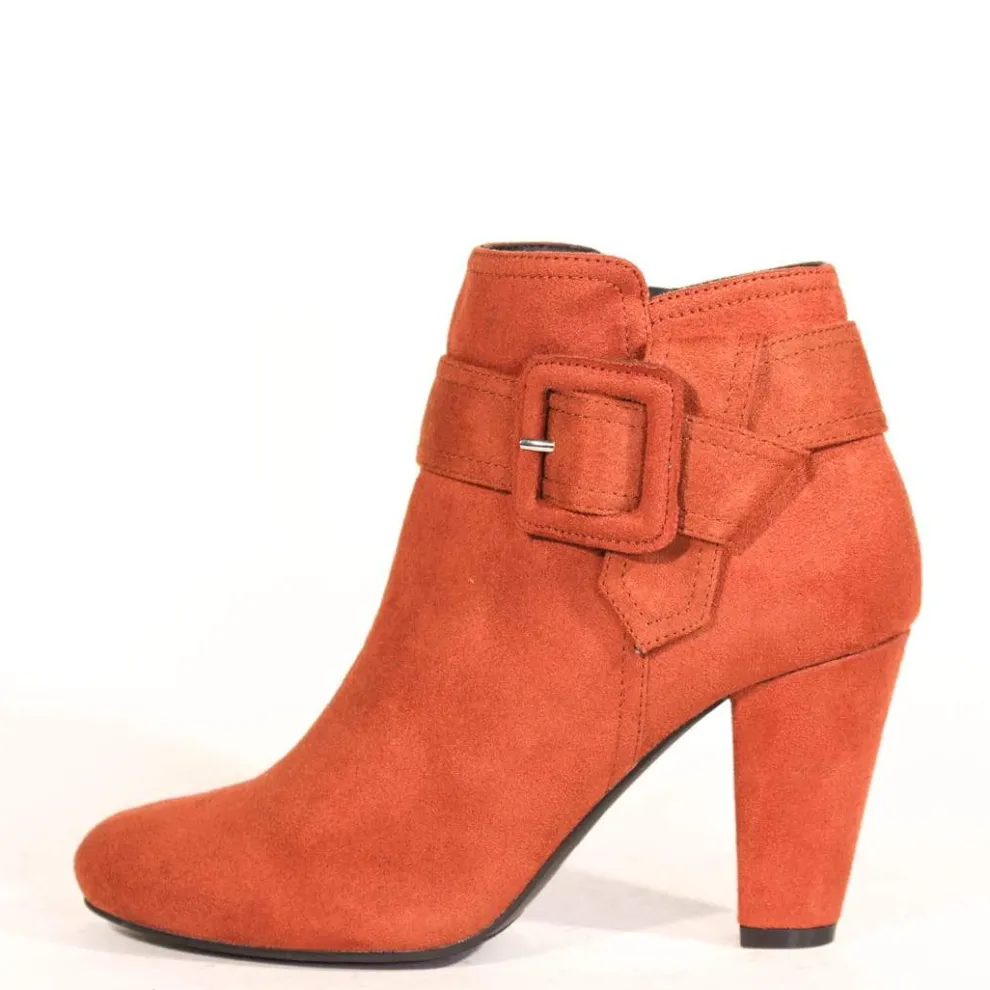 Debbie Suede Booties