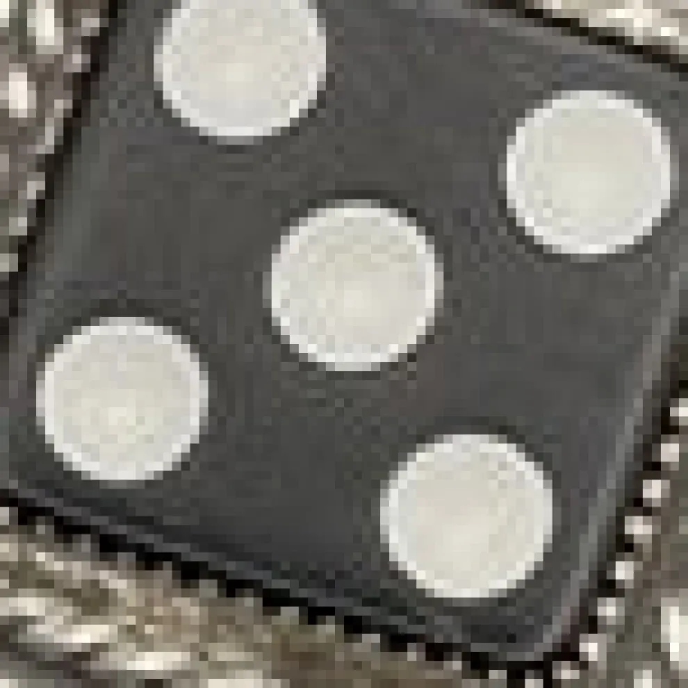 Dice Jumbo Safety Pin Keychain