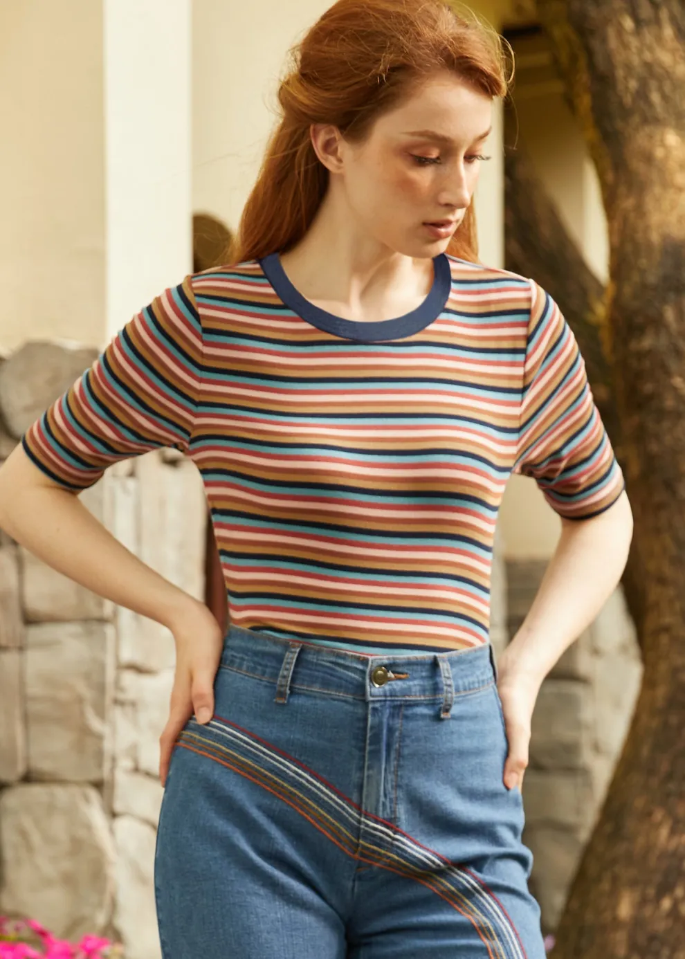 Doo-Wop Dazzler Scoopneck Tee