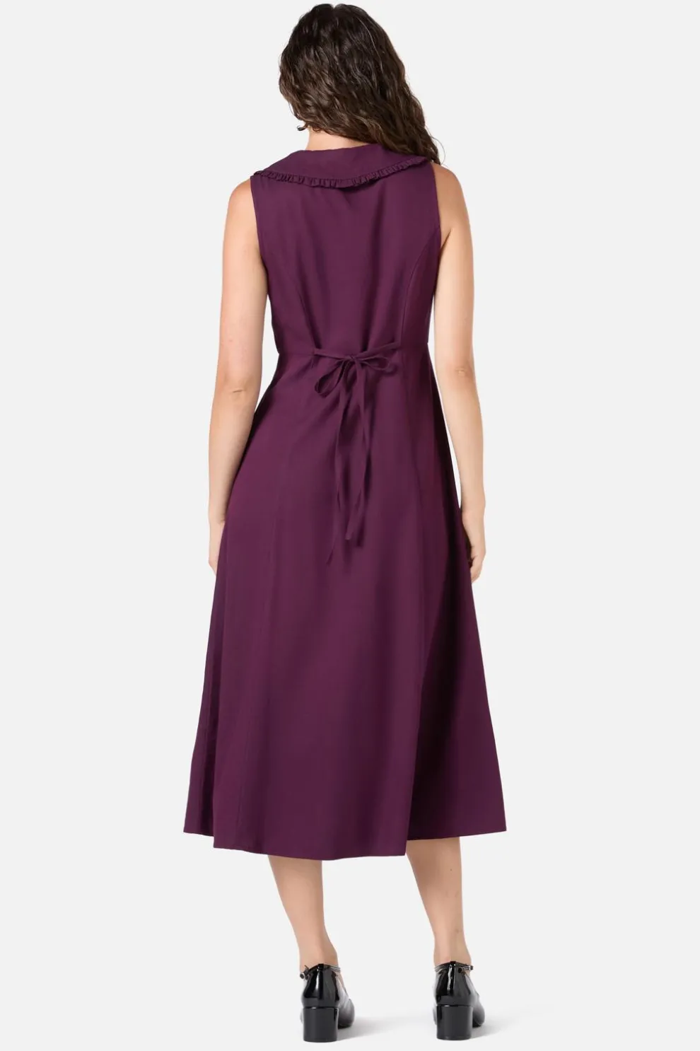 Dorothy Collared Midi Dress