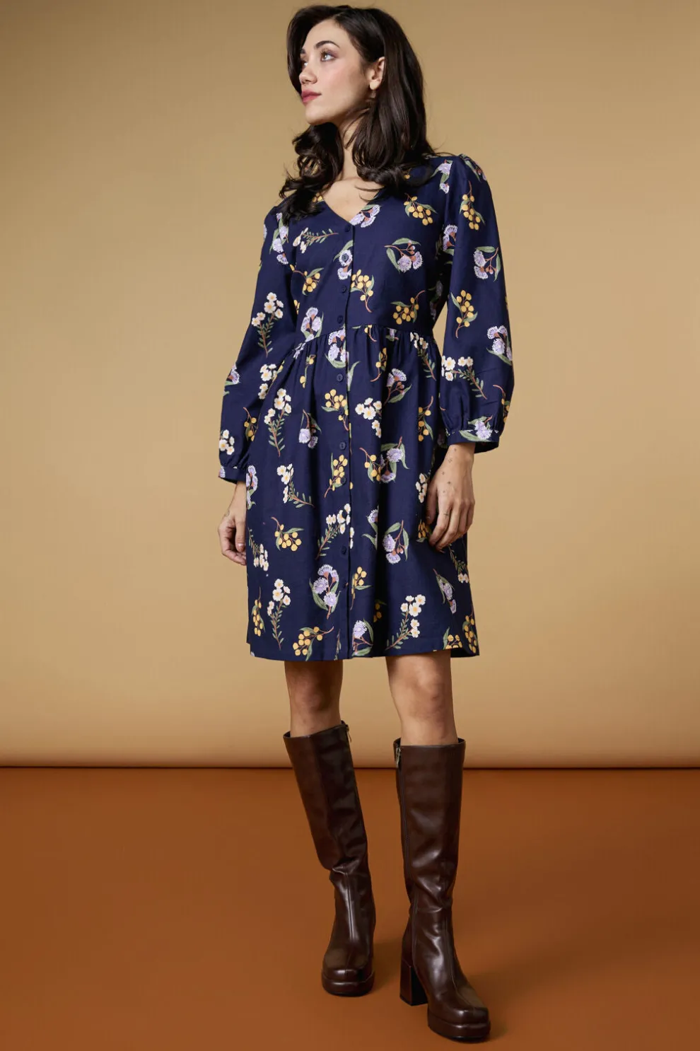 Elsie Native Smock Dress