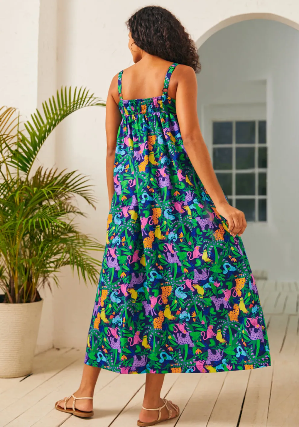 Enchanted Forest Maxi Dress
