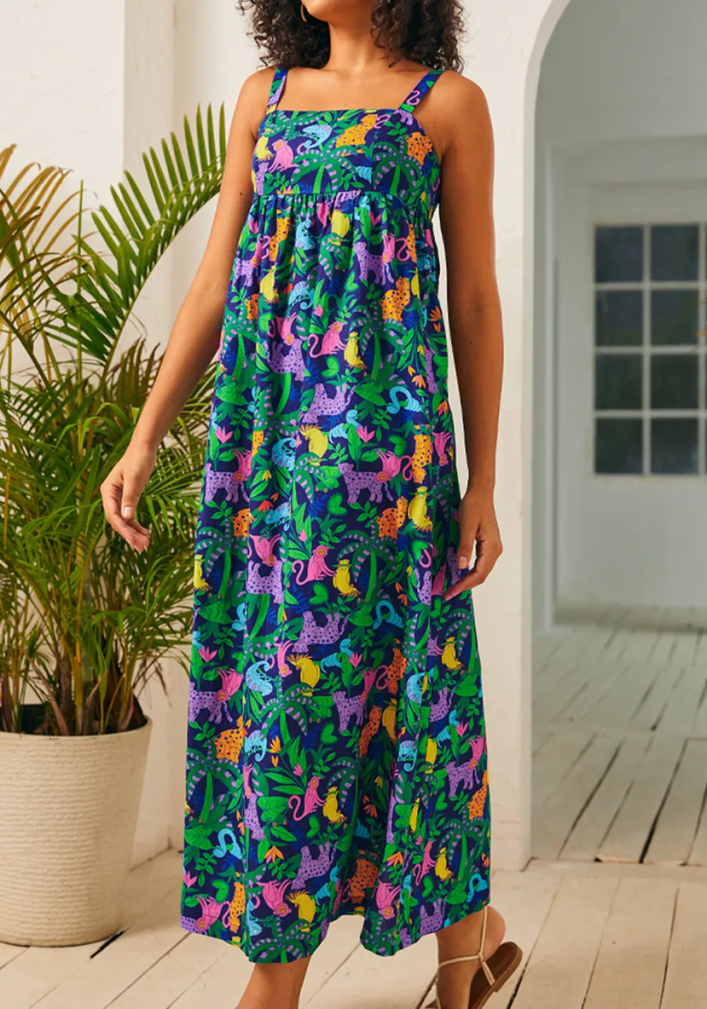 Enchanted Forest Maxi Dress