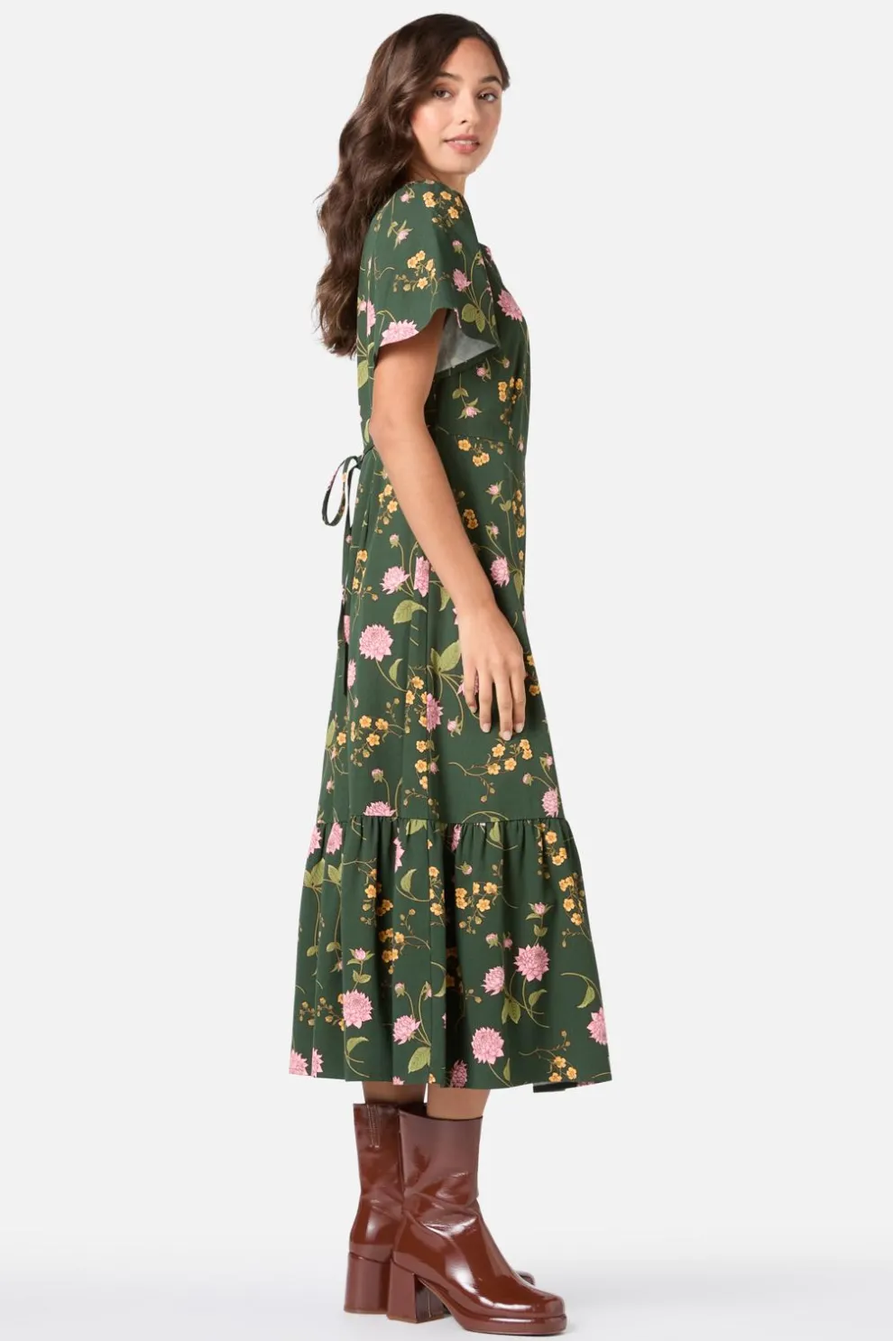 Esmerelda Floral Midi Dress
