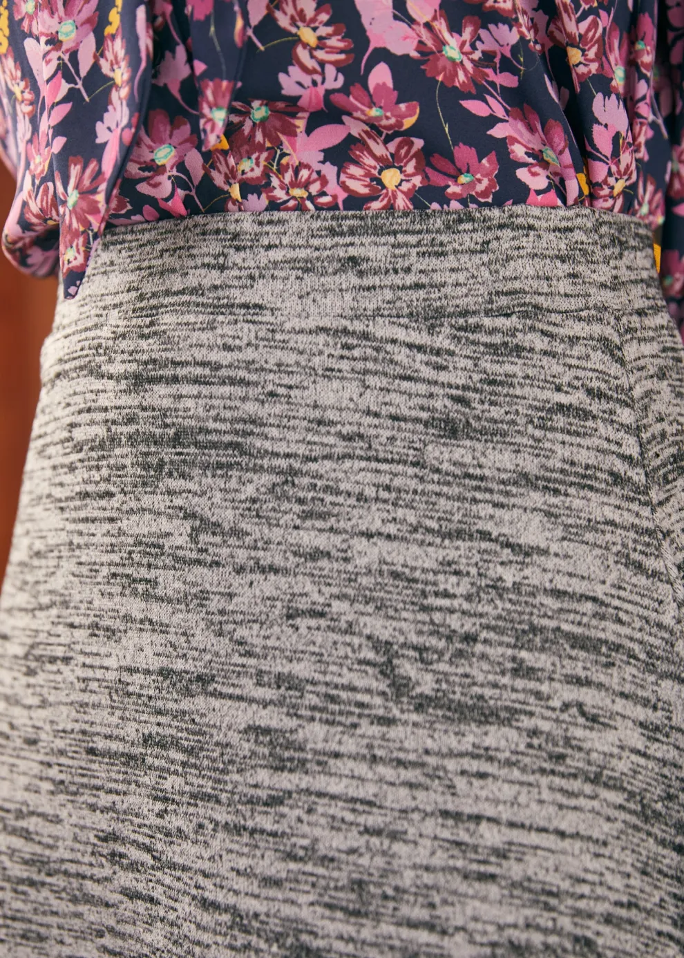 Excellence Attained Knit Midi Skirt