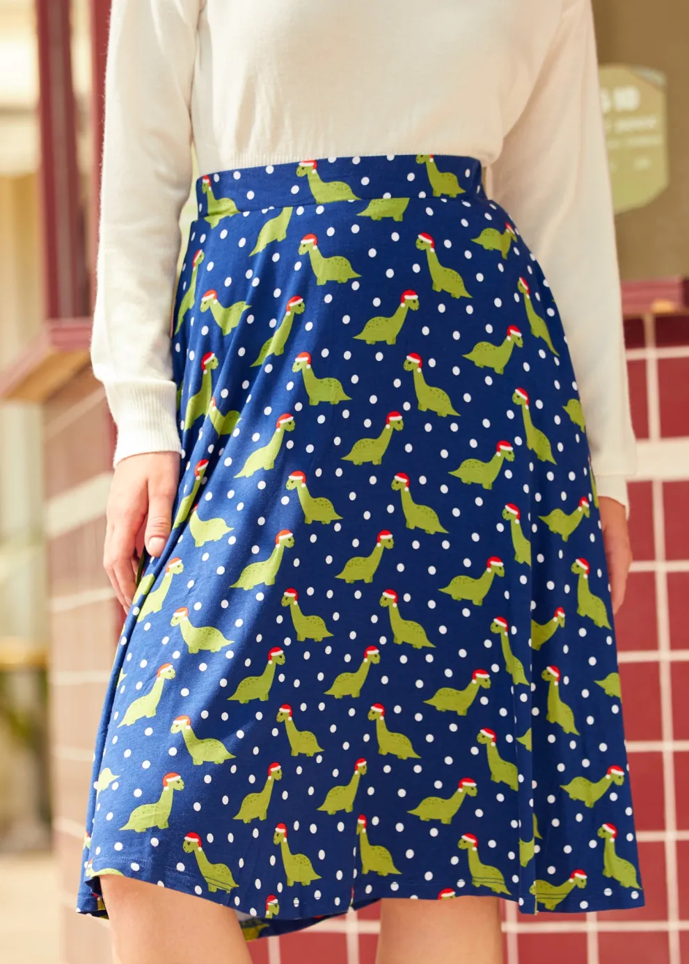 Excellence Attained Knit Midi Skirt